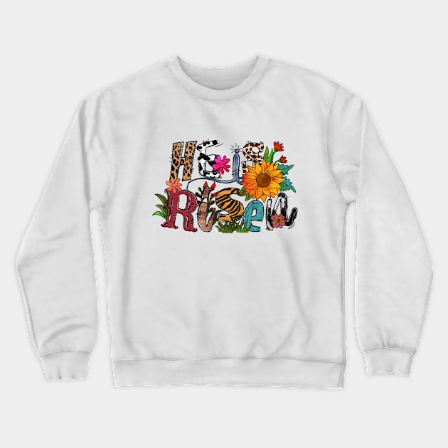 He Is Risen Jesus Easter Day Crewneck Sweatshirt by DMMGear